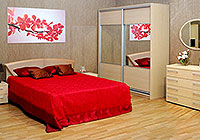 Модульная мебель для спальни Леонардо Эвита (Evita)