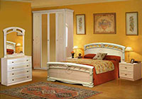 Набор мебели для спальни в светлых тонах Лючия фабрика Эвита (Evita)