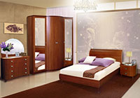 Сорренто мебель для спальни от производителя Эвита (Evita)